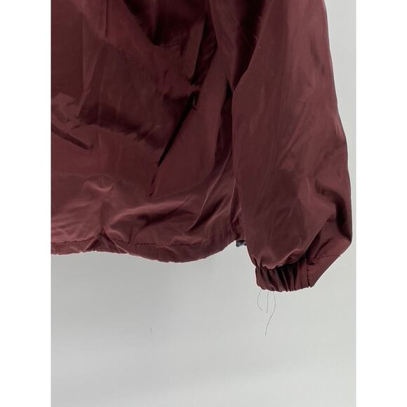 OAHU GEAR COMPANY Men's Burgundy Half Zip Long Sleeve Pullover Jacket SZ S - Picture 8 of 12